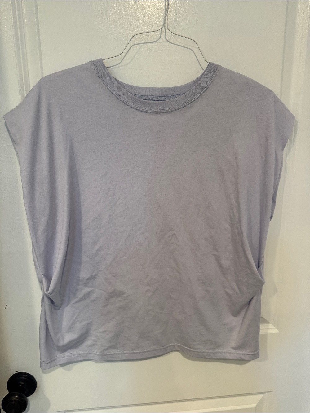 pistola Pale Lavender Crewneck Muscle Tee